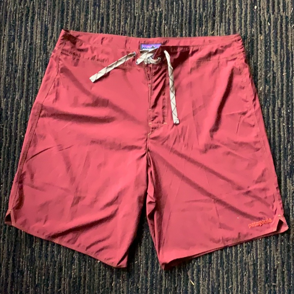 Patagonia Men's Crimson Red Board Shorts